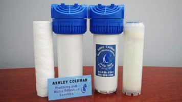 Double whole-house filtration system
